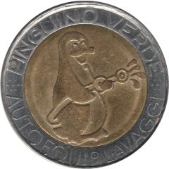 Car Wash Token - Pinguino verde Vesime