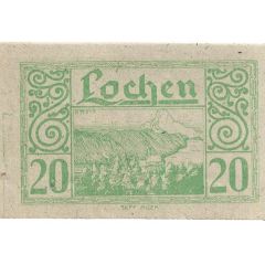20 Heller Lochen