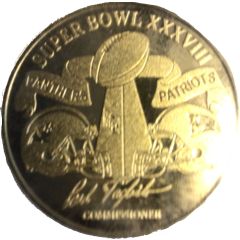 Medal - Super Bowl XXXVIII