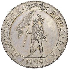 4 Francs loose wreath
