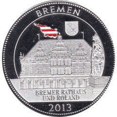Token - Deutschland Bremer Rathaus und Roland