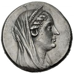 Decadrachm - Arsinoe II Philadelphos Under Ptolemy II