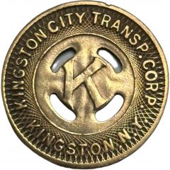 1 Fare - Kingston City Trans. Corp. Kingston, N.Y.