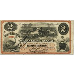 2 Pesos Comisión de Extinción de Billetes
