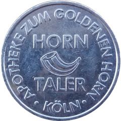 Horn Taler - Apotheke Zum Goldenen Horn Köln