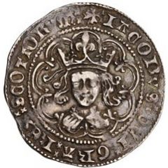 1 Groat - James II 2nd Coinage, 1st Issue