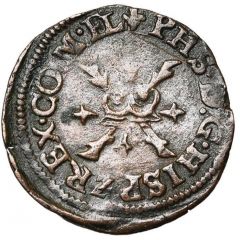 1/2 Duit - Philip II