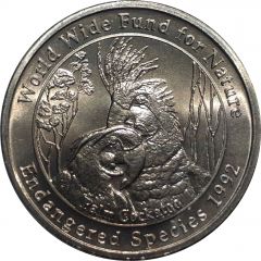 Medal - Australian Endangered Species Palm Cockatoo - Company Medal