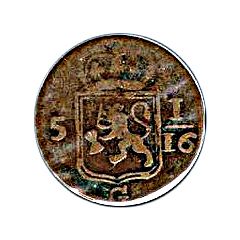 1 Duit - Willem I