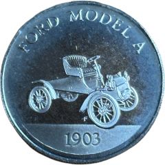 Franklin Mint - Collection of Antique Car Coins - Series 2 Ford Model A