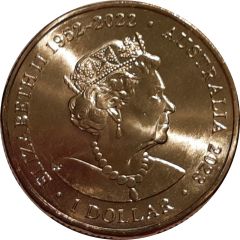 1 Dollar In the name of Elizabeth II, 6th portrait - Creatures of the Deep
