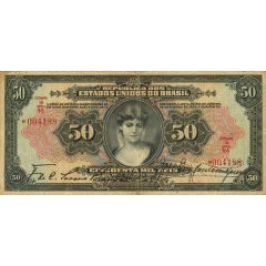 50 Mil Réis Caixa de Estabilização, 1st. Print