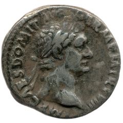 Denarius - Domitian IMP XVIII COS XIIII CENS P P P, Minerva