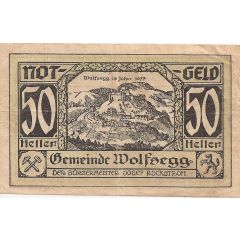 50 Heller Wolfsegg