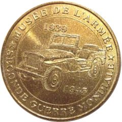 Monnaie de Paris Tourist Token - Musée de l`Armée Seconde Guerre mondiale