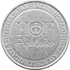 Hof-Taler - Hof Apotheke Stuttgart