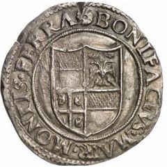 1 Testone - Bonifacio IV Paleologo