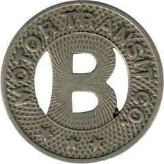 1 Fare - Motor Transit Company Billings, Montana