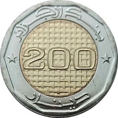 200 Dinars Ahmed Zabana