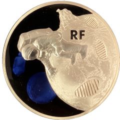 10 Euros First step on the Moon
