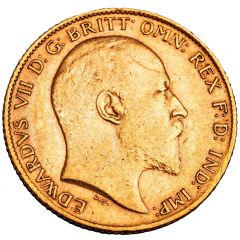 1/2 Sovereign - Edward VII