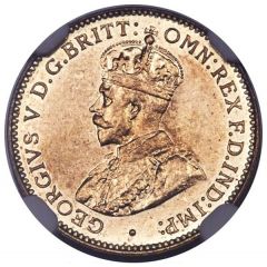 3 Pence - George V Obverse Trial