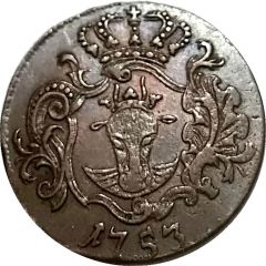 3 Pfennig - Adolph Frederick IV