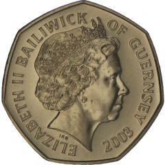 50 Pence - Elizabeth II Coronation Jubilee