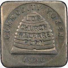 1 Dollar - LDS Church Welfare Plan Salt Lake City, Utah