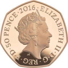 50 Pence - Elizabeth II Team GB Olympics, Gold Proof