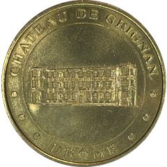 Monnaie de Paris Tourist Token - Drome Château de Grignan