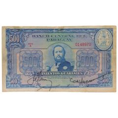 500 Guaranies Banco Central del Paraguay