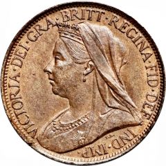 1 Farthing - Victoria 4th portrait