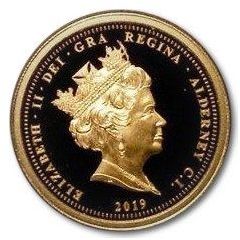1/2 Sovereign - Elizabeth II Remembrance