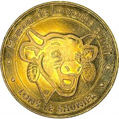 Jeton touristique - Monnaie de Paris - Lons le Saunier - Maison de la vache qui rit
