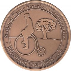 Medal - Evandale National Penny Farthing Championships
