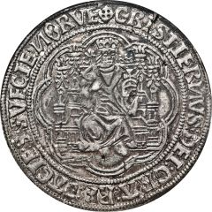 1 Sølvgylden - Christian II Malmo Mint