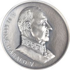 Medal - Norges Konger I Moderne Tid Harald V