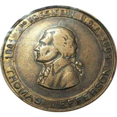 Token - Thomas Jefferson 3rd President