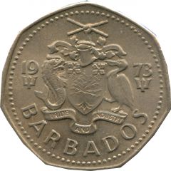 1 Dollar large type