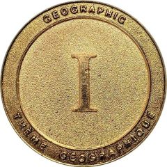 Medallion - Montreal Summer Olympic Games Ⅰ, Geographic