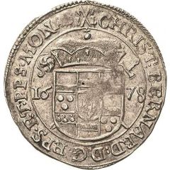 1/8 Thaler - Christoph Bernhard of Galen