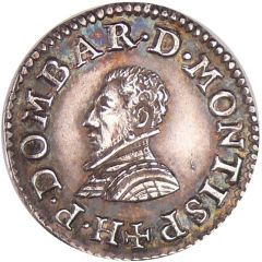 Denier Tournois - Henry II Silver pattern strike