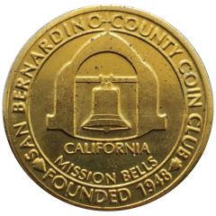 Token - San Bernardino County Coin Club - 18th Annual Show San Bernadino County, California
