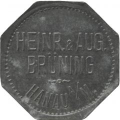 10 Pfennig - Hanau Heinr. and Aug. Brüning