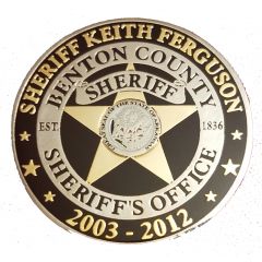 Challenge Coin - Benton County Sheriff`s Office Arkansas