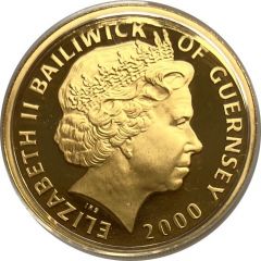25 Pounds - Elizabeth II Queen Mother's 100th Birthday - Gold