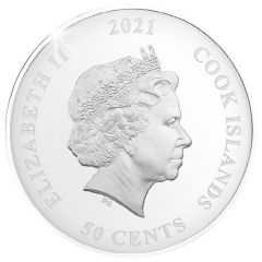 50 Cents - Elizabeth II Golden Age Shield