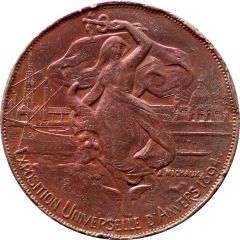 Token - Exposition Internationale d`Anvers 1894