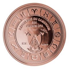 500 Francs Aries, rose gold